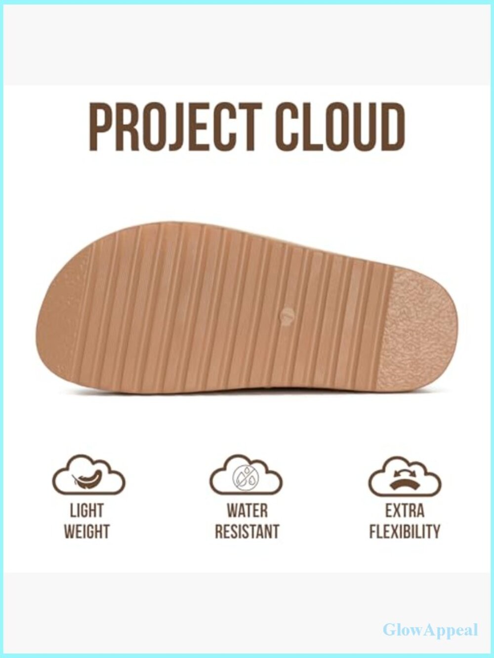 Memory Foam Slide Sandals with Adjustable Buckle - Non Slip - Picture 4 of 5